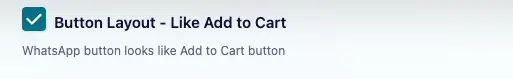 Add WhatsApp In WooCommerce Single Product Pages: button layout addwa single pro page